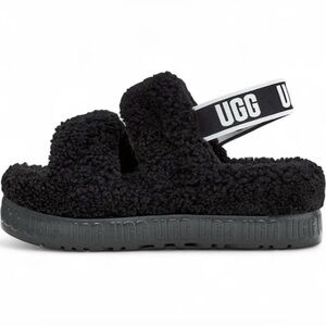 UGG Women’s Oh Fluffita Slippers "Black"  NEW No Box. Women’s Size 6